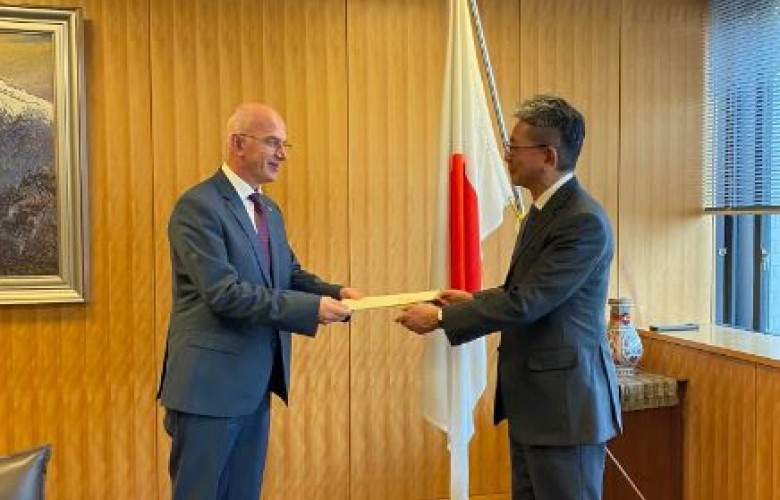Ambasadori Kiçmari filloi zyrtarisht detyrën në Tokio