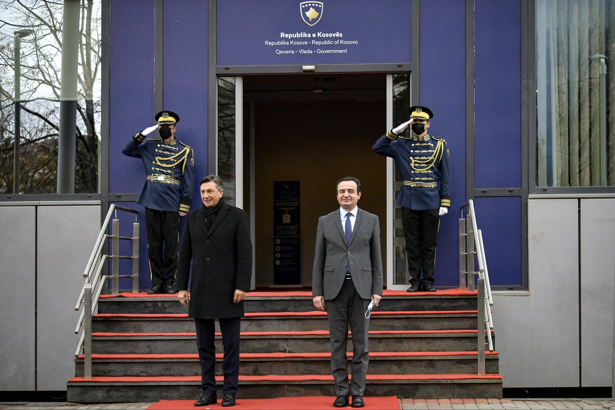 Kryeministri Kurti priti në takim Presidentin e Sllovenisë, Borut Pahor   