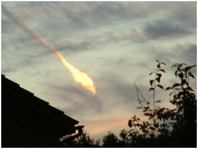 SHBA, shpërthen asteroidi në qiell  