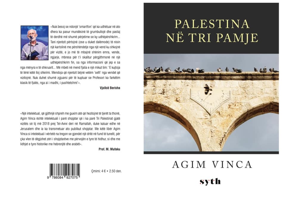 Botohet libri "Palestina në tri pamje" i Profesor Agim Vincës  