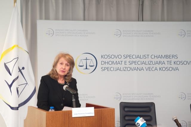 Kryetarja e Gjykatës Speciale, Trendafilova mban takim informues në Gjilan