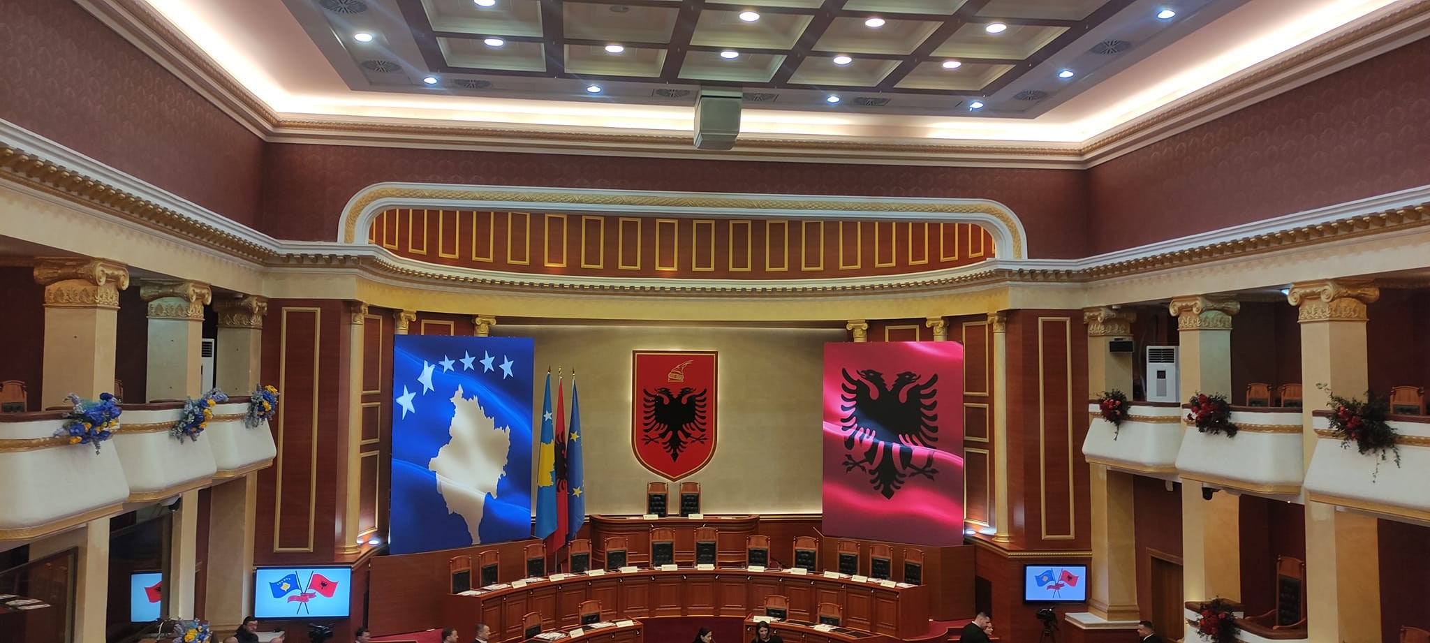 Kuvendi i Kosovës dhe Kuvendi i Shqipërisë mbajnë mbledhje të përbashkët
