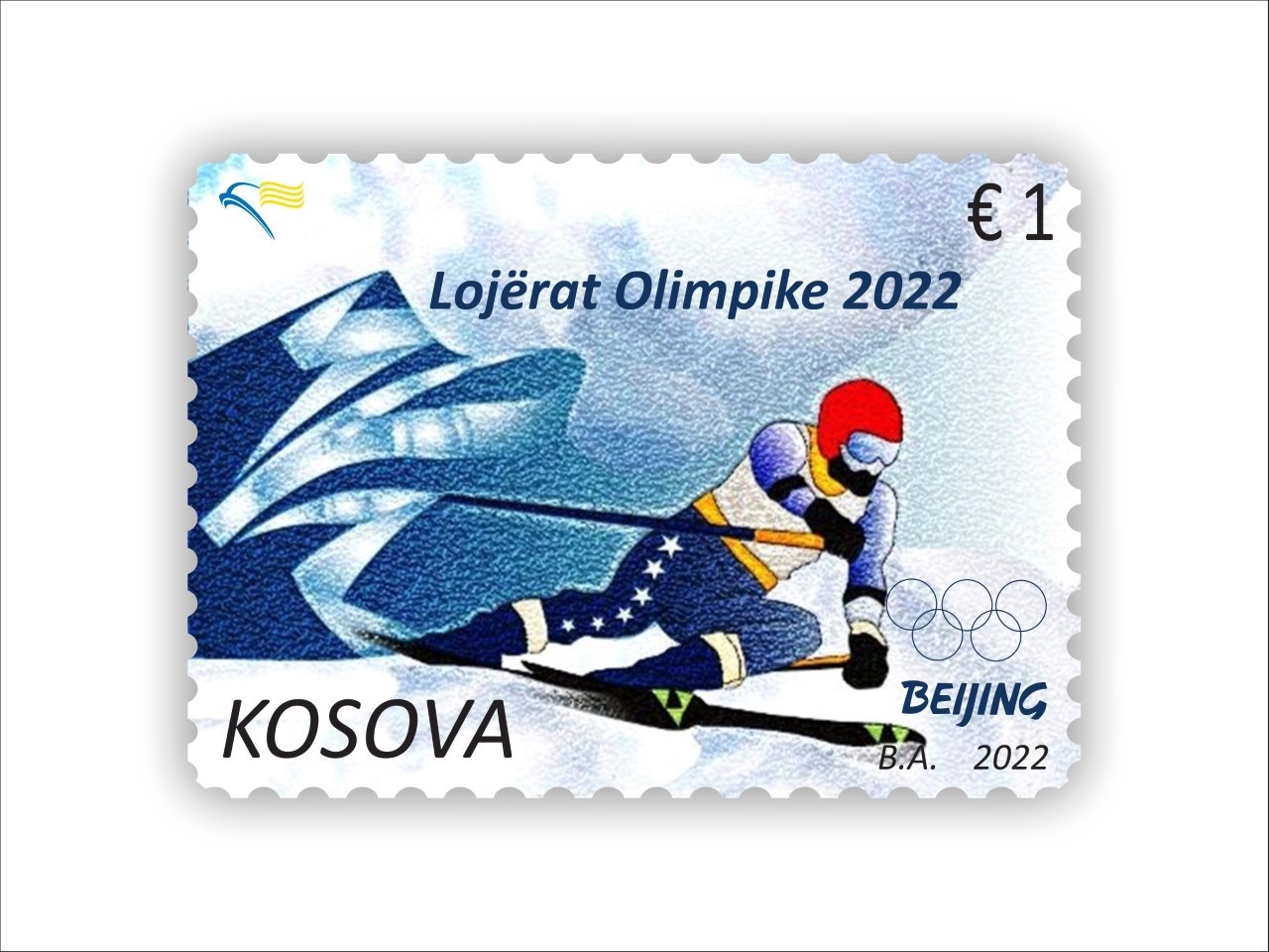 Posta lëshoi në qarkullim pullat postare “Lojërat Olimpike 2022” 