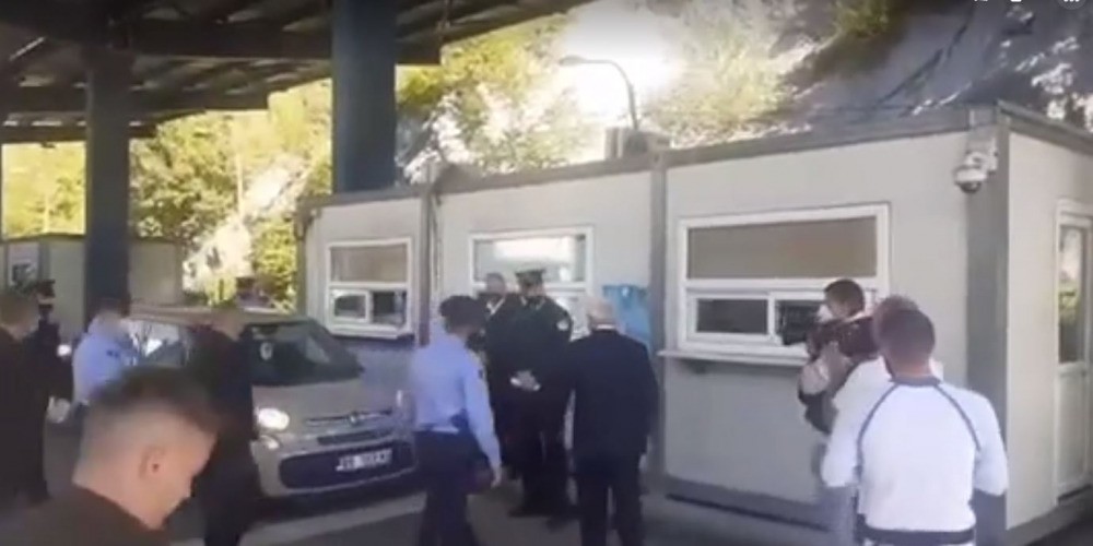 Sulmohet objekti i stacionit policor për mbikëqyrje kufitare në Jasenovik