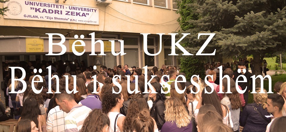 Universiteti “Kadri Zeka” hap konkurs plotësues për pranim të studentëve