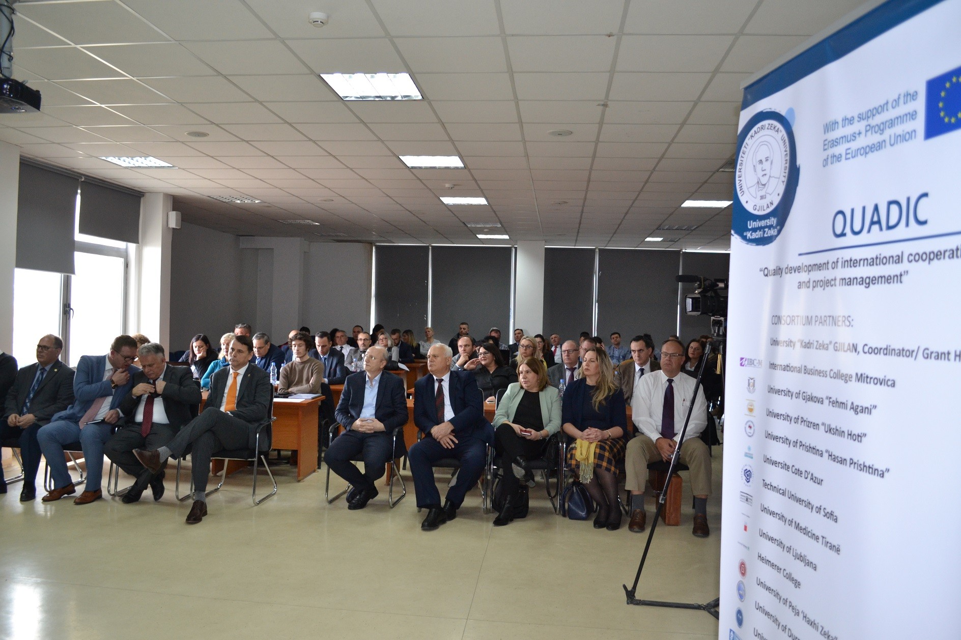 Universiteti i Gjilanit fillon implementimin e projektit QUADIC