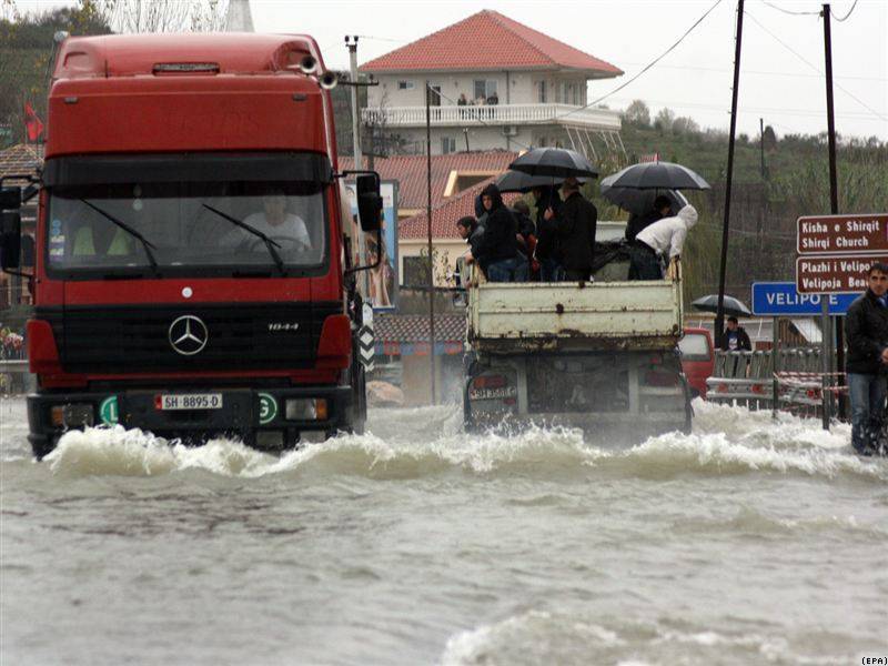 Ballkanit i kanosen vërshime gjatë 20 viteve të ardhshme